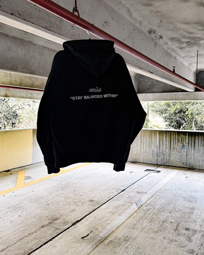 Balanced Star Sleeve Zipup Hoodie